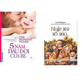 Combo 2 cuốn sách: 5 Năm Đầu Đời Của Bé + Nhật Ký Bố Béo