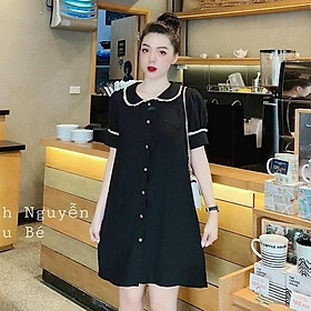 Váy bầu thời trang thiết kế chất lụa hoa freesize từ 45 đến 70kg-đầm bầu công sở siêu xinh cho mẹ bầu