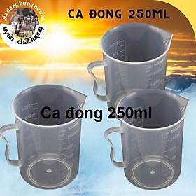Mua Ca 250ml nhựa có định mức  dụng cụ pha chế