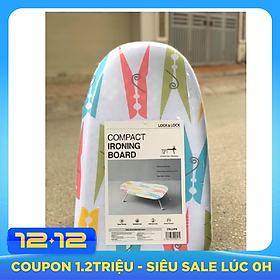 Bàn ủi đồ Lock&Lock ETM524PIN họa tiết ngẫu nhiên) - hàng chính hãng (61x 37x17cm)