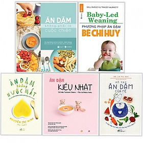 Sách Combo 5 Cuốn Ăn Dặm Hay Nhất Mọi Thời Đại