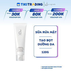 SỮA RỬA MẶT D PROGRAM TẠO BỌT DƯỠNG DA 120G