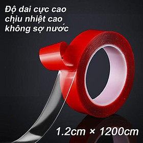 Cuộn băng keo 2 mặt 3M siêu dính chuyên dán đồ chơi xe -3 mét (cuộn nhỏ)