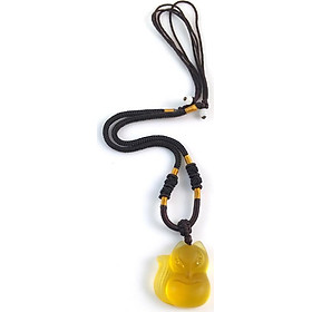 Dây chuyền hồ ly thạch anh hoàng kim ấn độ MS709