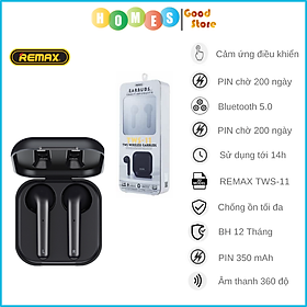Mua Tai nghe True Wireless Remax TWS-11 Cao Cấp  Thời Gian Nghe 14 Tiếng  Bluetooth 5.0  Âm Thanh 360 Độ - Hàng Chính Hãng