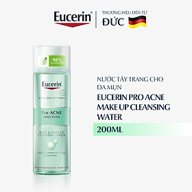 Nước tẩy trang giảm mụn Eucerin Pro Acne Micellar 200ml