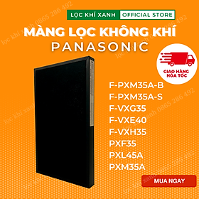 Mua Màng lọc Hepa cho Panasonic F-PXM35A-B  F-PXM35A-S  F-VXF35  F-VXE40  F-VXH35  PXF35. Màng lọc không khí giá rẻ. Hàng nhập khẩu