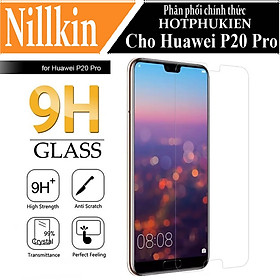 Hình ảnh Miếng dán kính cường lực cho Huawei P20 Pro hiệu Nillkin Amazing H (độ cứng 9H, mỏng 0.33mm, chống dầu, hạn chế vân tay) - hàng nhập khẩu