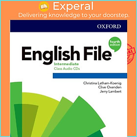 Sách - English File: Intermediate: Class Audio CDs by Clive Oxenden (UK edition, audio)