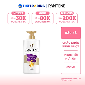 Dầu Xả Pantene Chăm Sóc Tóc Hư Tổn Chai 650ml