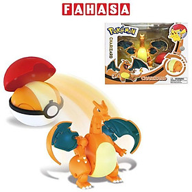Đồ Chơi Bóng Pokemon Biến Hình: Rồng Lửa Charizard - Pokemon Toys ZC8902E