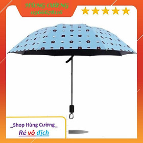 Mua Ô  Dù in hình Gấu brown gấp gọn tiện dụng