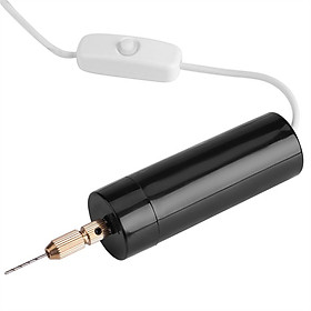 Máy Khoan Cầm Tay Mini Dây Micro USB Kèm Mũi Khoan DIY (3 Mũi)