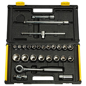 Mua BỘ ĐẦU TUÝP 1/2 INCH 27 CHI TIẾT STANLEY 86-477 - HÀNG CHÍNH HÃNG
