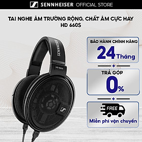 Tai nghe có dây chụp tai over-ear sennheiser hd 660 s - hàng chính hãng