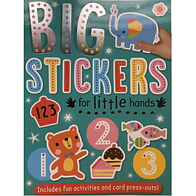 Sách tương tác sticker – Số đếm 123 (Sticker activity book)