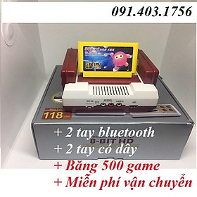 Mua Điện tử 4 nút C37 HDMI tay không dây + băng 600 game