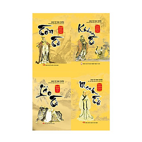 Hình ảnh Sách - Combo Khổng Tử + Mạnh Tử + Lão Tử + Tôn Tử (Bộ 4 Cuốn) - KV