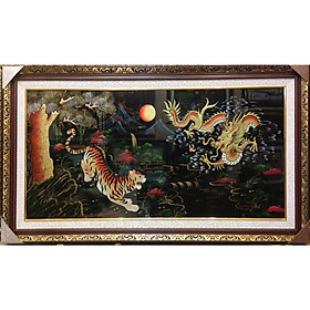 Mua Tranh sơn mài   Long Hổ Tương Phùng - SM244