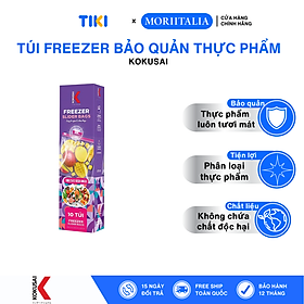 Túi Freezer Kokusai đựng thực phẩm TZIP00005302, TZIP00005319, TZIP00005326 - Hàng chính hãng