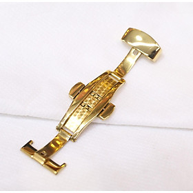 Khóa bướm chống hằn dây đồng hồ da