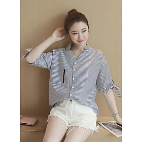 Áo sơ mi sọc esla xinh xắn