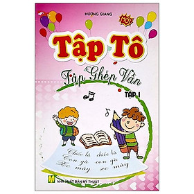 Tập tô - tập ghép vần - tập 1