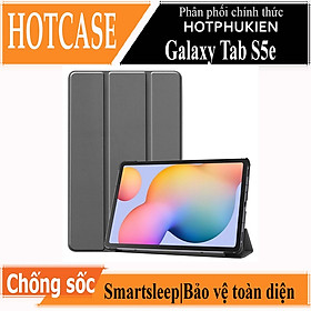 Case bao da chống sốc cho Samsung Galaxy Tab S5e (T720 / T725) 10.5 inch hiệu HOTCASE thiết kế siêu mỏng hỗ trợ Smartsleep, gập nhiều tư thế, mặt da siêu mịn - hàng nhập khẩu