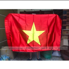 Mua  Kèm Ảnh Thật  Cờ Việt Nam-Cờ Tổ Quốc 1m2 x 1m8