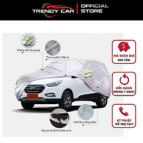 Bạt phủ ô tô cao cấp 3 lớp tráng nhôm chống nắng chống mưa hiệu quả có đầy đủ các kích cỡ xe Sedan, Hatchbach Ngoại thất