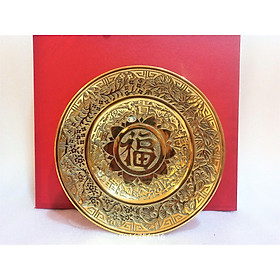 Mua  Miễn ship 100% Mâm bồng đựng hoa quả bằng đồng  đĩa đựng trái cây bằng đồng