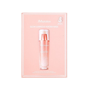 Mặt Nạ Dưỡng Trắng Da Và Cải Thiện Nếp Nhăn Jm Solution Glow Luminous Aurora Mask 30ml