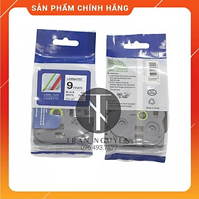 Nhãn In Brother HZe-221 - Đen nền trắng 9mm x 8m - Hàng nhập khẩu