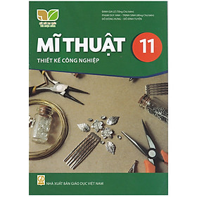Sách – Mĩ Thuật 11 thiết kế công nghiệp Kết Nối và 2 tập giấy kiểm tra kẻ ngang vỏ xanh