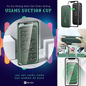 PIN DỰ PHÒNG NÚM HÚT CHÂN KHÔNG USAMS SUCTION CUP CÁCH THỨC MỚI LẠ