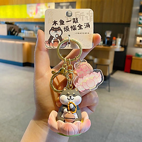 Móc khóa chuột lang nước Capybara Shiba Corgi Gấu Trúc quà tặng móc chìa khóa đeo ba lô cặp táp- Arthouse_ Hàng chính hãng