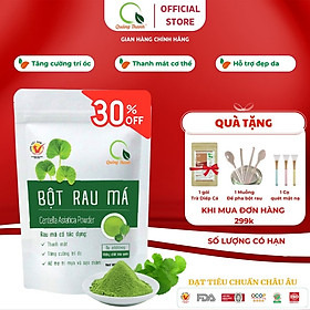 [CHÍNH HÃNG] Bột Rau Má Sấy Lạnh Nguyên Chất  - Mát gan, detox, giảm mụn, giảm cân, giải nhiệt cơ thể - Gói 100gr