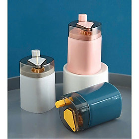 Mua Hộp đựng tăm lúa mạch  hũ đựng tắm thông minh có nút bấm tự động  lọ đựng tăm tre  tăm xỉa răng