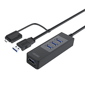 Mua Hub Đa Năng Otg Unitek Y-3048A Cổng Usb/Microusb Ra Khe Thẻ Nhớ Sd/Usb 3.0  - Hàng Nhập Khẩu