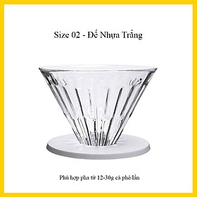 Mua Phễu V60 Timemore | Chất liệu thủy tinh