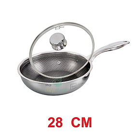 Mua Chảo sâu lòng Blackcube tổ ong cao cấp FIVESTAR Plush 3 lớp đáy liền inox 304 siêu bền   chống trầy xước