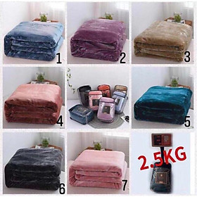 Chăn Lông Tuyết BLANKET (Loại 2,3kg và 1,8kg ) - Hàng Loại 1