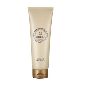 Kem ủ tóc cao cấp BRITISH M HYDRATE HAIR BUTTER phục hồi tóc hư tổn cho tóc khỏe, suôn mượt 250g