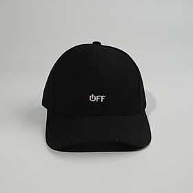 Nón kết, mũ lưỡi trai OFF vải Nhung phong cách Ulzzang chuẩn thời trang