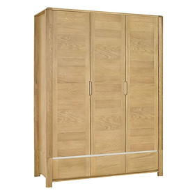 TỦ QUẦN ÁO 3 CÁNH IBIE CASA GỖ SỒI