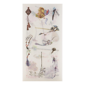 Bộ 6 Tấm Sticker Dán Trang Trí