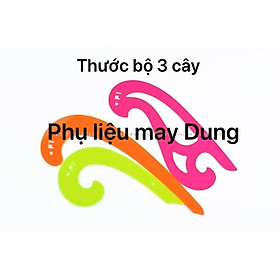 Nơi bán Thước vẽ đường cong bộ 3 cây - Giá Từ -1đ