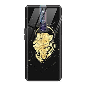 	 Ốp lưng kính cường lực hình thư pháp phong thủy trừu tượng dành cho điện thoại Oppo F11 Pro/ F11/ F9/ F1S/ a9 2020/ A7/ A5S/ A3S/ Realme C1/ Realme 2 - Hàng chính hãng