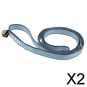 2x23KN Climbing Sling Fall Protection Rescue Safety Webbing Strap Belt 100cm