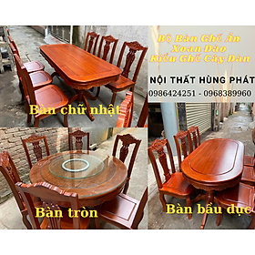 Mua Bộ bàn ghế ăn xoan đào kiểu ghế cây đàn